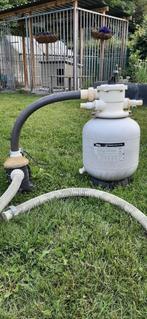 Zandfilter met zwembadpomp, Tuin en Terras, Zwembad-toebehoren, Ophalen, Gebruikt, Zwembadpomp