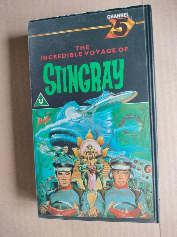 Uniek The Incredible Voyage of Stingray Video 1980 1h 30m, Verzamelen, Film en Tv, Gebruikt, Film, Gebruiksvoorwerp, Ophalen of Verzenden