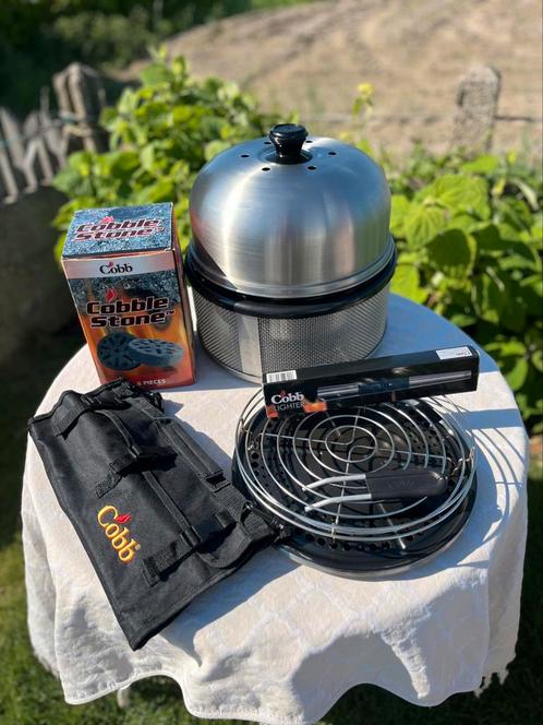 Cobb tafel bbq, Tuin en Terras, Houtskoolbarbecues, Gebruikt, Ophalen