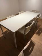Tafel eettafel 170 lang wit 40 euro, Huis en Inrichting, Tafels | Eettafels, Ophalen of Verzenden