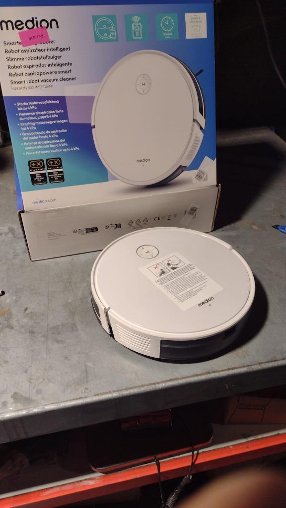 MEDION robotstofzuiger met intelligente navigatie S35, Elektronische apparatuur, Stofzuigers, Nieuw, Robotstofzuiger, 1600 tot 2000 watt