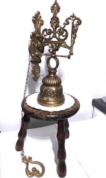 Klooster Klok Bel Brons Antiek✨🎵💎⚡😍🔊🙏🎁👌, Antiek en Kunst, Antiek | Brons en Koper, Brons, Ophalen of Verzenden