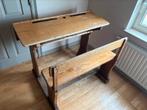 Oude schoolbank, Huis en Inrichting, Bureaus, Ophalen, Gebruikt