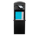 BLACK FRIDAY DEALS LOGIXBOX Pakketbus met Postvak, Tuin en Terras, Brievenbussen, Ophalen of Verzenden, Nieuw, Staal, Staande brievenbus