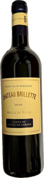 Château Brillette 2010, Collections, Vins, Comme neuf