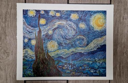 Van Gogh (1959) - De Sterrennacht, Antiek en Kunst, Kunst | Litho's en Zeefdrukken, Ophalen of Verzenden