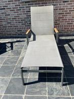 Ligbed op wielen, Tuin en Terras, Ligbedden, Ophalen, Zo goed als nieuw, Aluminium