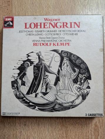 Richard WAGNER Operabox-set „LOHENGRIN” - 3 cassettes beschikbaar voor biedingen