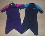 shorty - wetsuit 6 jaar  €10/st  ENKEL NOG PAARS/ROZE, Ophalen, Kind, Zo goed als nieuw, Wetsuit