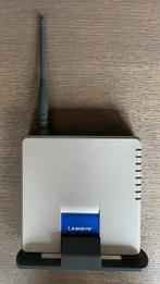 WiFi router Linksys WAG200G - met adapter, Linksys, Router, Gebruikt, Ophalen of Verzenden