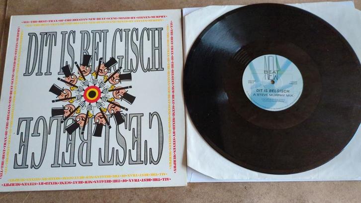 Various ‎– Dit Is Belgisch - C'est Belge, Cd's en Dvd's, Vinyl | Dance en House, Zo goed als nieuw, Ophalen of Verzenden