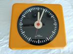 Space Age Krups Quartz Elektronische Gele Retro Wandklok, Ophalen of Verzenden