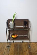 Opvouwbare vintage trolley - Console - BAR - jaren 1960, Ophalen of Verzenden, Huis en Inrichting