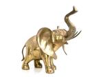 Large vintage Mid Century Brass Elephant - Koperen Olifant, Antiek en Kunst, Ophalen of Verzenden, Koper
