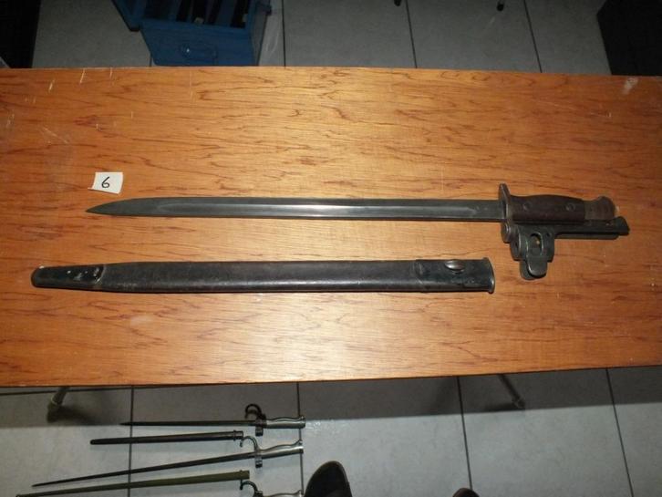 6     VERKOCHT       Bajonet / bayonet, Verzamelen, Militaria | Algemeen, Ophalen