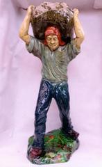 Grote figuur in Vlaams aardewerk zakdrager 62 cm, Antiek en Kunst, Ophalen of Verzenden