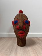 Authentiek beeldje uit Marrakesh met kralen, Antiek en Kunst, Ophalen