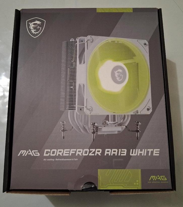 MSI MAG COREFROZR AA13 (Blanc), Informatique & Logiciels, Refroidisseurs d'ordinateur, Comme neuf, Refroidisseur ordinateur à air