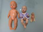 3 poppetjes, Kinderen en Baby's, Speelgoed | Poppen, Ophalen of Verzenden, Zo goed als nieuw, Overige typen