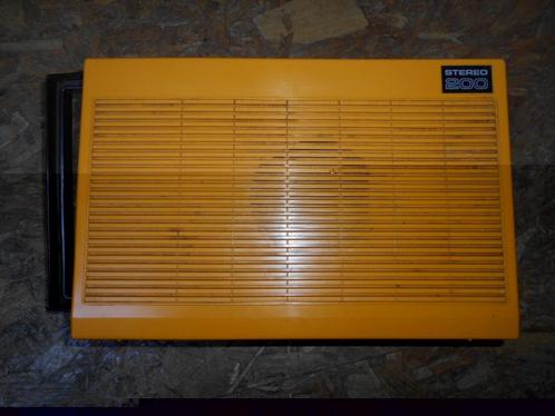 Philips oranje platenspeler type 22 AF 200 (1970/1980), Audio, Tv en Foto, Platenspelers, Gebruikt, Platenspeler, Philips, Ophalen