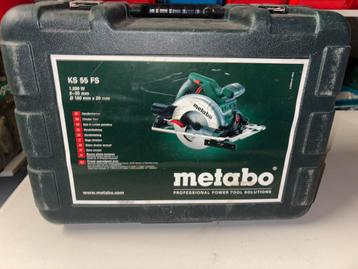 Scie circulaire Metabo KS 55 FS – avec coffret et guide beschikbaar voor biedingen