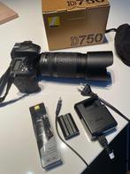 Nikon d750 met lens AF-S Nikkor 70-300mm, TV, Hi-fi & Vidéo, Reflex miroir, Enlèvement, Utilisé, Nikon