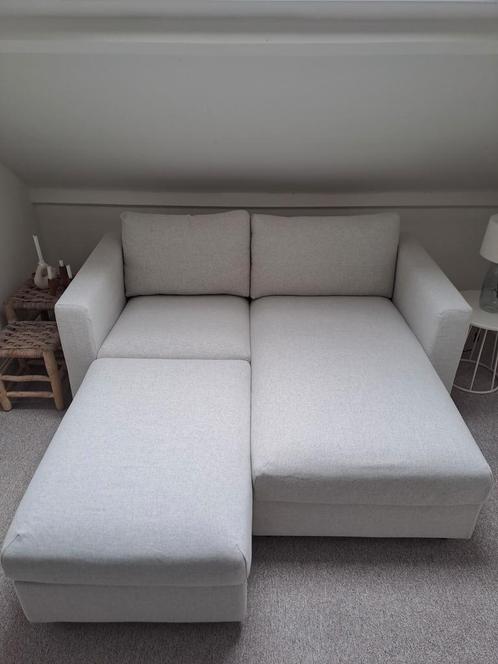 NIEUW: Ikea tweezit: chaise longue met een zit+voetenbank., Huis en Inrichting, Stoffering | Behang, Ophalen