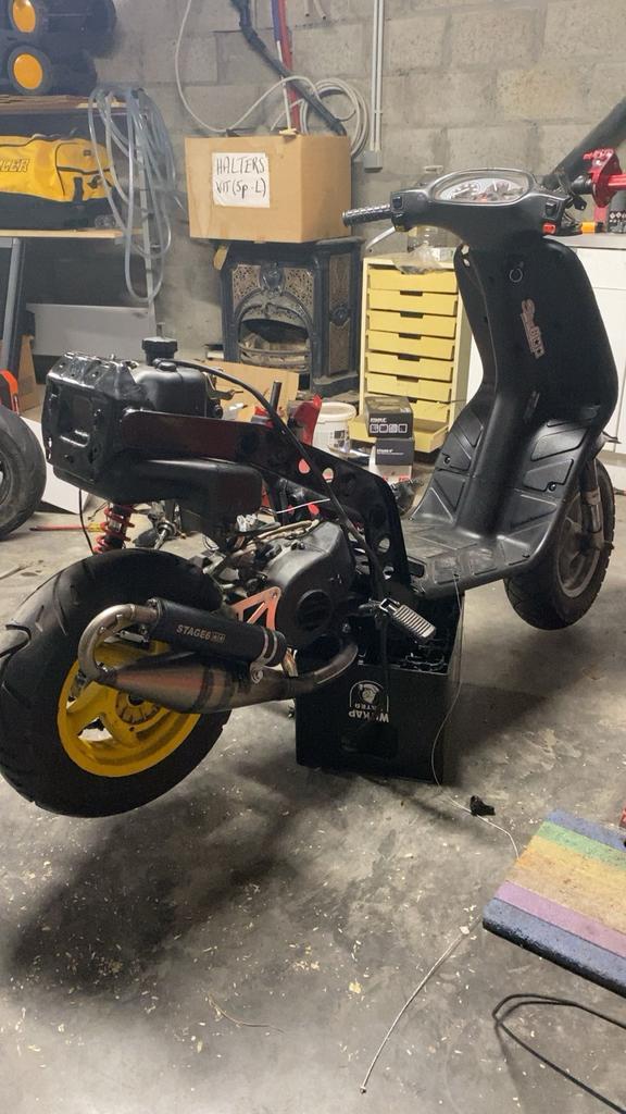 PIAGGIO 70CC MALOSSI BLOK | ENKEL BLOK GEEN FRAME, Fietsen en Brommers, Snorfietsen en Snorscooters, Nieuw, Piaggio, Tweetakt