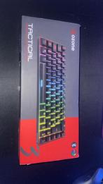 Clavier gamer mécanique switch rouge Ozone tactical, Informatique & Logiciels, Comme neuf, Ozone, Azerty, Clavier gamer