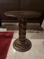 Houten bijzettafel, Huis en Inrichting, Woonaccessoires | Zuilen en Pilaren, Ophalen, Gebruikt