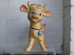 Superbe vache jouet en pouët-pouët des années 1960/70, Verzenden, Gebruikt, Koe