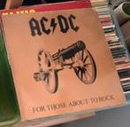 AC/DC : For Those About To Rock // We Salute You, Cd's en Dvd's, Gebruikt, Rock-'n-Roll, Ophalen of Verzenden, 12 inch