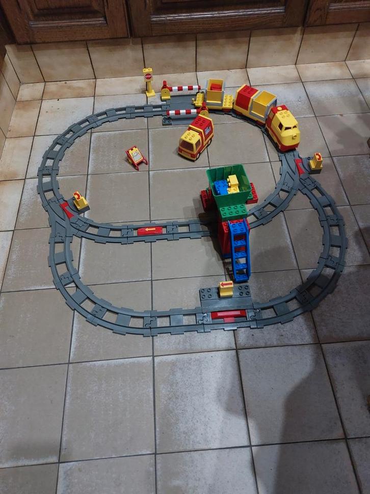 Lego duplo: Deluxe trein uit 2000 nr 2933*, Kinderen en Baby's, Speelgoed | Duplo en Lego, Zo goed als nieuw, Duplo, Ophalen of Verzenden
