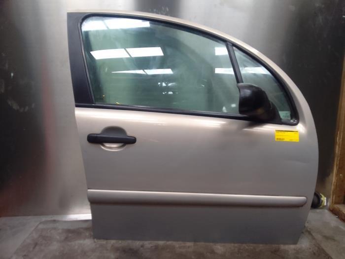 Portier 4Deurs rechts-voor van een Citroen C3 (KDDC), Auto-onderdelen, Carrosserie, Deur, Citroën, Gebruikt, 3 maanden garantie