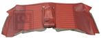 Bekleding Amazon 4D achterbankhoes rood rug 1965-1966 code 1, Volvo, Enlèvement ou Envoi, Neuf