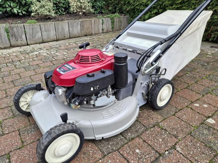 grasmaaier KAAZ honda, Tuin en Terras, Grasmaaiers, Gebruikt, Benzine-grasmaaier, 50 cm of meer, Cirkelmaaier, Opvangzak, Versnellingen