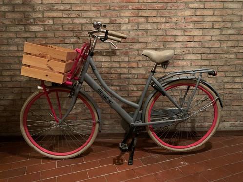 Dames fiets, Fietsen en Brommers, Fietsen | Meisjes, Zo goed als nieuw, 26 inch of meer, Handrem, Ophalen