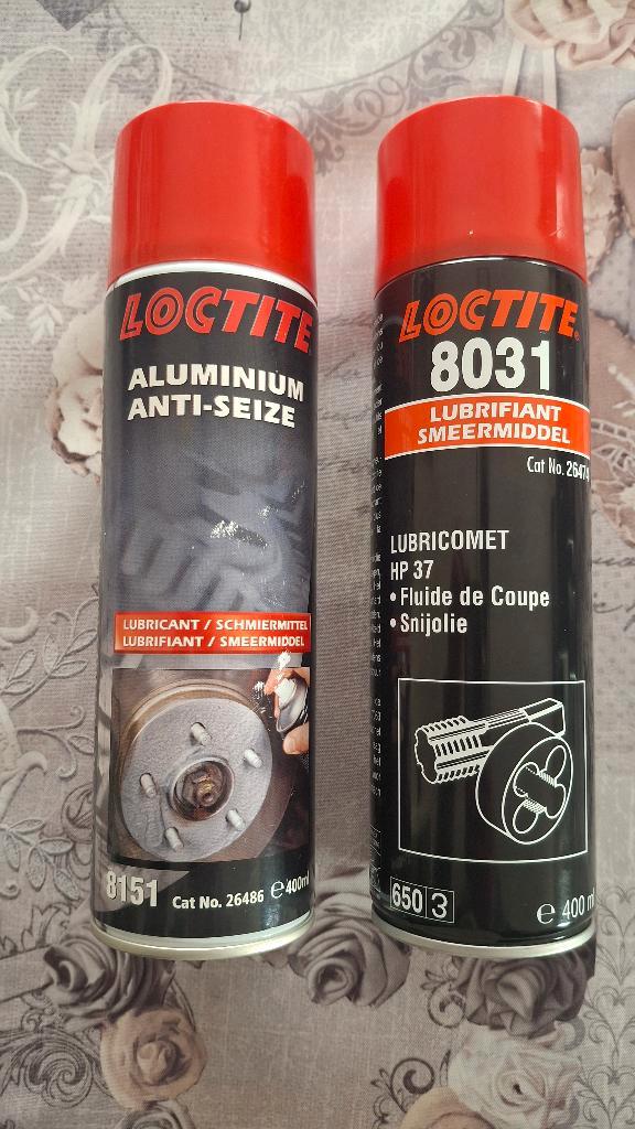 Loctite 8031 snijlolie & loctite 8151 smeermiddel ONGEBRUIKT, Bricolage & Construction, Outillage | Outillage à main, Neuf, Enlèvement ou Envoi