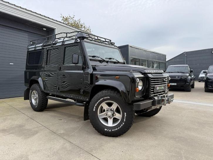 Land Rover Defender 110 2.2 Turbo - D / 37 000KM / AIRCO, Auto's, Land Rover, Bedrijf, Te koop, 4x4, Airconditioning, Metaalkleur