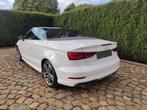 Audi A3 A3 1.5 TFSI Cabrio S tronic Sport S-line (bj 2019), Auto's, Audi, Stof, 4 cilinders, Cabriolet, Wit