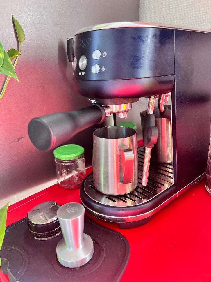 Sage bambino, Elektronische apparatuur, Koffiezetapparaten, Zo goed als nieuw, Gemalen koffie, Espresso apparaat, 2 tot 4 kopjes
