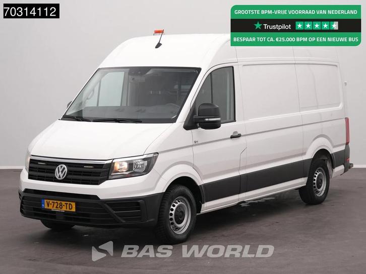 Volkswagen Crafter 140pk L3H3 Airco Cruise Camera Parkeersen, Auto's, Bestelwagens en Lichte vracht, Bedrijf, Te koop, Achteruitrijcamera