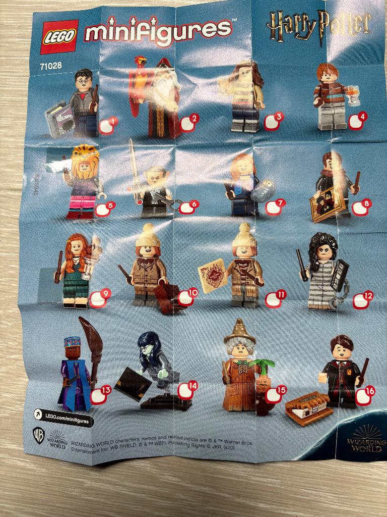 Lego minifiguren harry potter serie 2, Ophalen, Compleet, Lego, Harry Potter