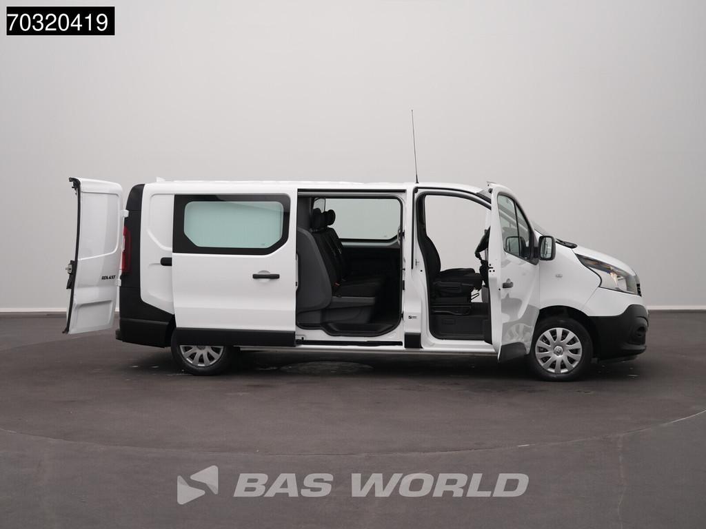 Renault Trafic 125PK Dubbel Cabine L2H1 Trekhaak Airco Cruis, Auto's, Stof, Gebruikt, Euro 6, 4 cilinders