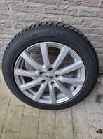 4 stuks winterbanden Dunlop met aluminium velgen, Auto-onderdelen, Ophalen, Banden en Velgen, 17 inch, Winterbanden