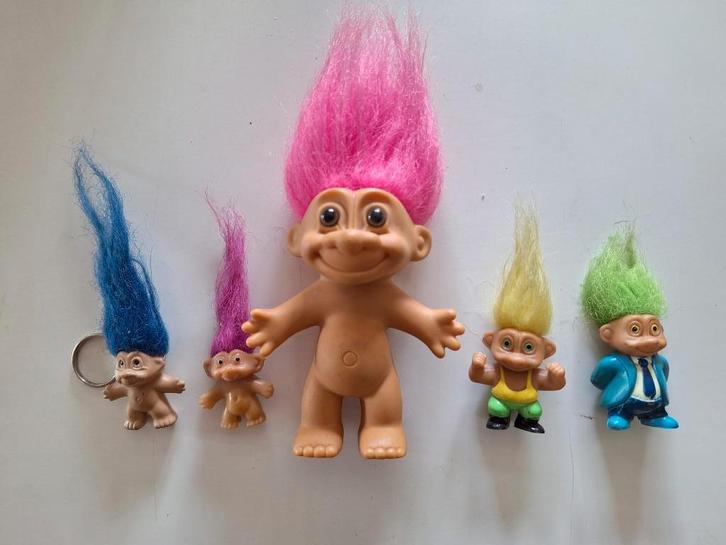 Trollenassortiment vintage poppetjes Nieuwe prijs!!!, Collections, Jouets miniatures, Enlèvement