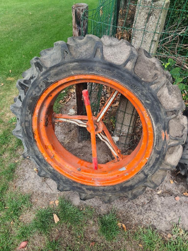 Minitractor dubbele wielen, Iseki, Yanmar, Kubota, Ophalen, Zo goed als nieuw