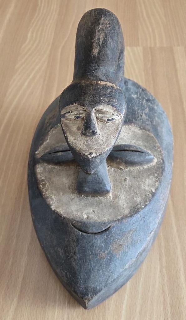 Kwele Ekuk zeer oud masker, Gabon !, Antiek en Kunst, Ophalen of Verzenden