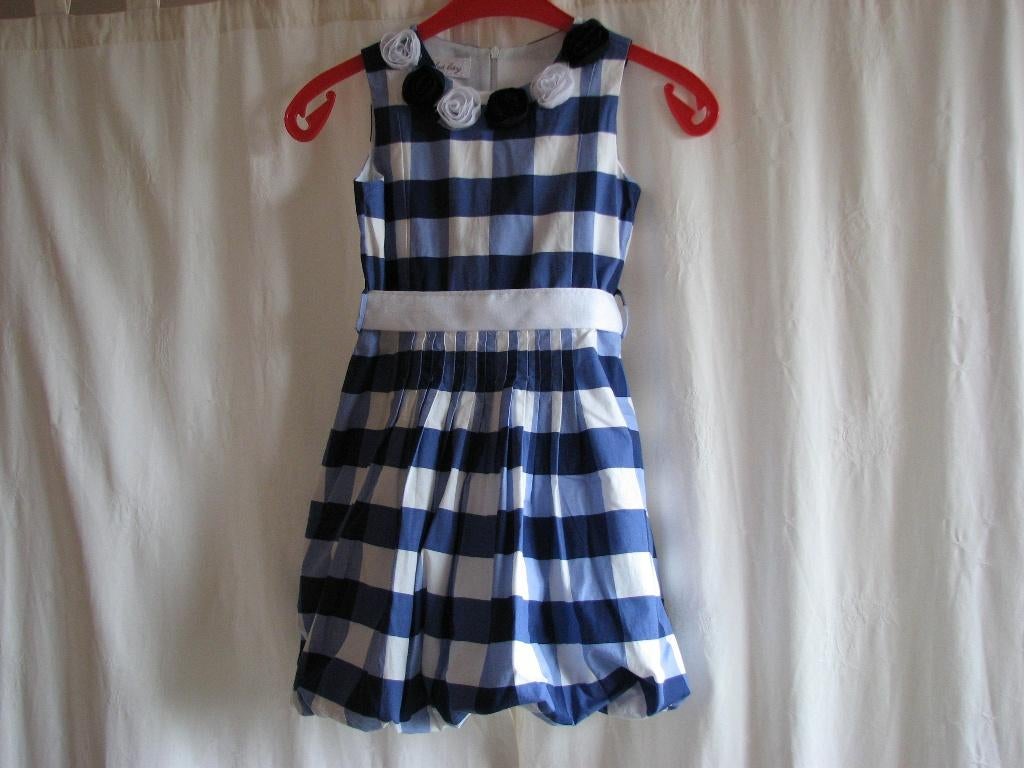 eerste lentefeest- of communiejurkje maat 128 van Blue Bay, Meisje, Nieuw, Ophalen of Verzenden, Jurk of Rok