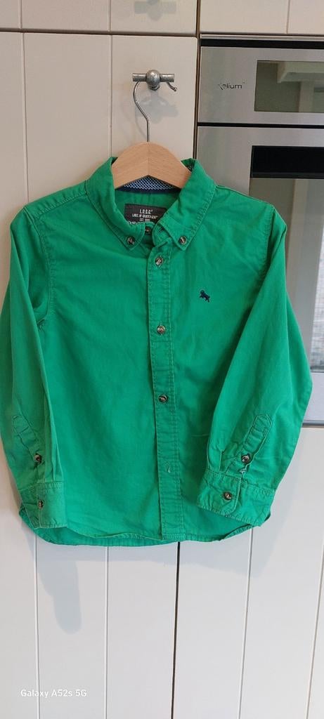 Groen hemd maar 110, Enfants & Bébés, Vêtements enfant | Taille 110, Enlèvement